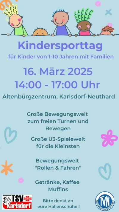 Kindersporttag