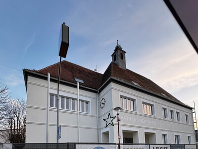 Wasserschaden im Rathaus Neuthard 