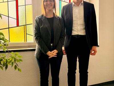 Antrittsbesuch im Rathaus Ubstadt-Weiher