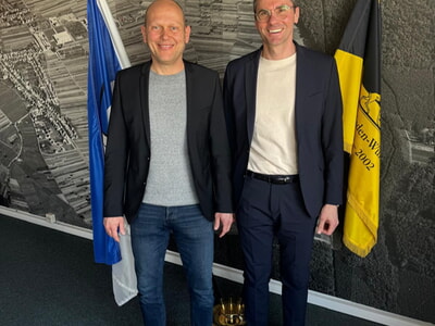 Antrittsbesuch in Hambr&uuml;cken