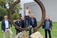 Neues Kunstwerk zur Gemeindefusion eröffnet