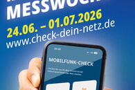 &bdquo;Check dein Netz&ldquo; &ndash; Mitmachen bei der bundesweiten Mobilfunk-Messwoche