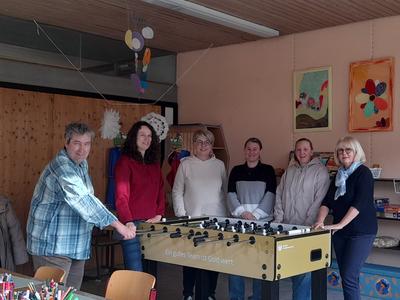 Kickerspende &ndash; flexible kommunale Ganztagsschule Neuthard