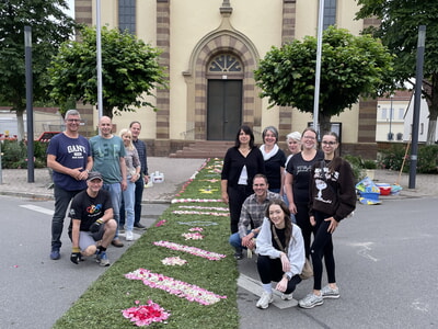 R&uuml;ckblick Fronleichnamsprozession