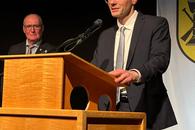 Verpflichtung des neugewählten Bürgermeisters Dr. Gunter Carra