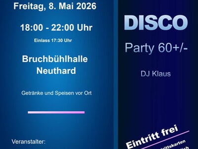 Premiere f&uuml;r die "Seniorendisco"