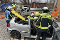 Gemeinsame &Uuml;bung der Feuerwehren