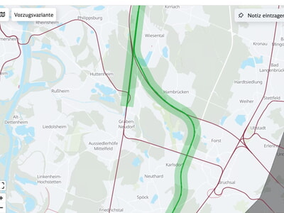 Gütertrasse Mannheim-Karlsruhe