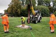 Enthüllung neues Kunstwerk zur Gemeindefusion